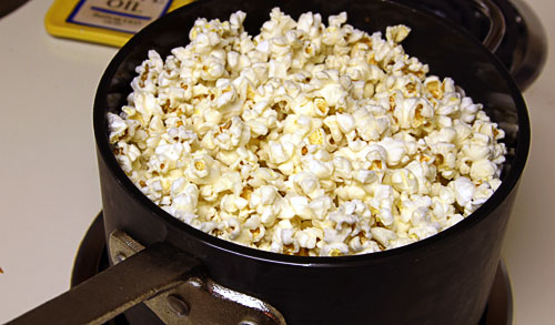 Stovetop Popcorn