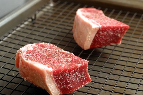 Steaks... ready for roasting