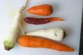 Steamed &amp; Buttered Root Vegetables